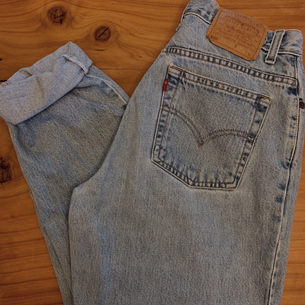 Vintage high waisted Levi’s